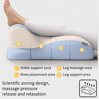 Bed Stomach-Sleep Pillow - Multi-functional Prone Position Pillow for Stomach Sleeping, Phone Use, Reading, Couples Fun Play, Intimacy Aid for Couples, Bed Hip Elevation Tool, Pā Pā Pillow（BLUE） - Image 2