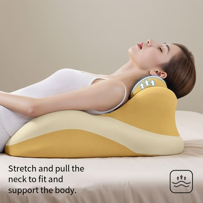 Bed Stomach-Sleep Pillow - Multi-functional Prone Position Pillow for Stomach Sleeping, Phone Use, Reading, Couples Fun Play, Intimacy Aid for Couples, Bed Hip Elevation Tool, Pā Pā Pillow（BLUE） - Image 9