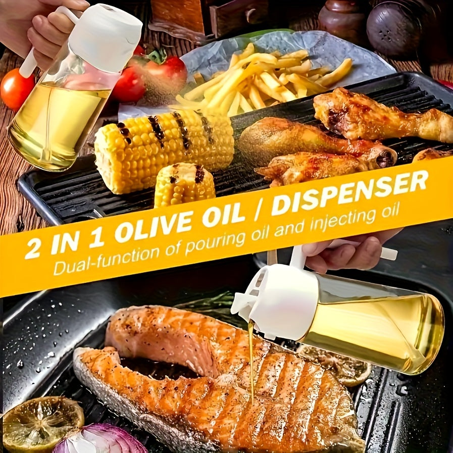 2-in-1 Precision Oil Control Bottle: Spray/Dispense Dual Modes, Leak-Proof, Effortless, Hands-Free. - Image 4