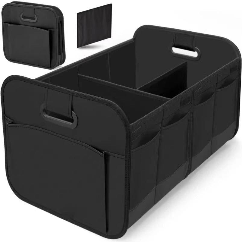 3-in-1 Sky blue Foldable Storage Organizer: Portable, Expandable, with Removable Dividers & 12 Extra Pockets – Your All-in-One Storage Solution - Image 8