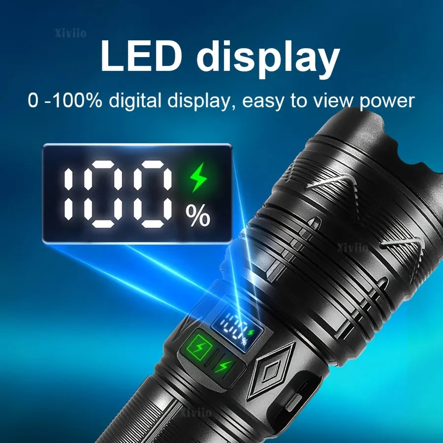 Power Visible, All-in-One: Real-Time Digital Display Power Bank with Direct Laptop Charging & Fast Charge, Your Portable Power Station.