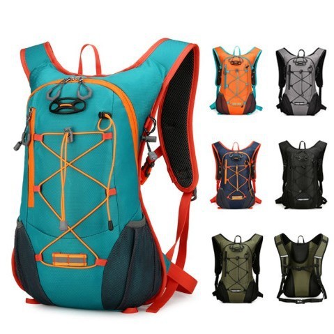 Black Large-Capacity Storage Backpack, featuring a main compartment with multiple organized pockets for efficient item arrangement. Ideal for daily commuting and short trips, offering practical and convenient storage solutions. - Image 6