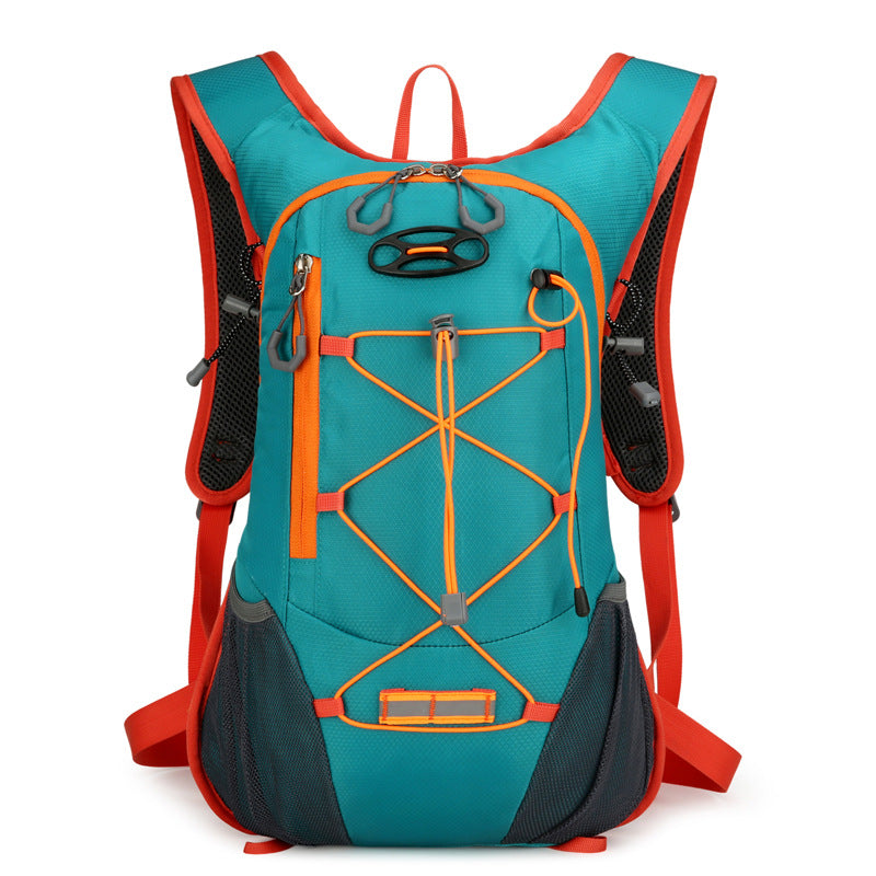 Black Large-Capacity Storage Backpack, featuring a main compartment with multiple organized pockets for efficient item arrangement. Ideal for daily commuting and short trips, offering practical and convenient storage solutions. - Image 8