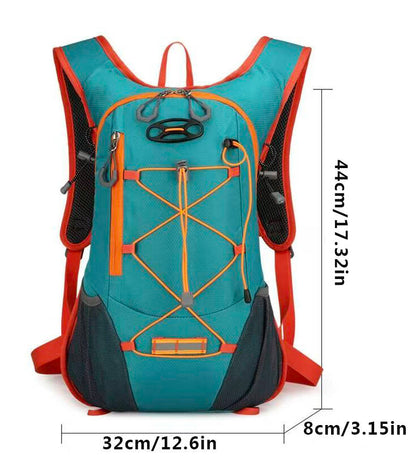 Grey Large-Capacity Storage Backpack, featuring a main compartment with multiple organized pockets for efficient item arrangement. Ideal for daily commuting and short trips, offering practical and convenient storage solutions. - Image 2