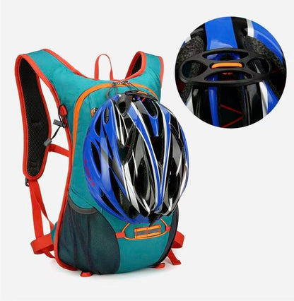 Grey Large-Capacity Storage Backpack, featuring a main compartment with multiple organized pockets for efficient item arrangement. Ideal for daily commuting and short trips, offering practical and convenient storage solutions. - Image 5