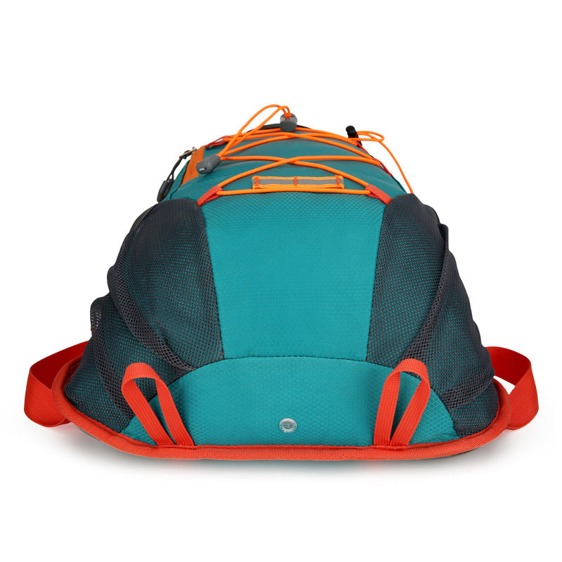 Grey Large-Capacity Storage Backpack, featuring a main compartment with multiple organized pockets for efficient item arrangement. Ideal for daily commuting and short trips, offering practical and convenient storage solutions. - Image 9