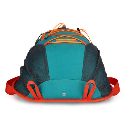 Grey Large-Capacity Storage Backpack, featuring a main compartment with multiple organized pockets for efficient item arrangement. Ideal for daily commuting and short trips, offering practical and convenient storage solutions. - Image 9