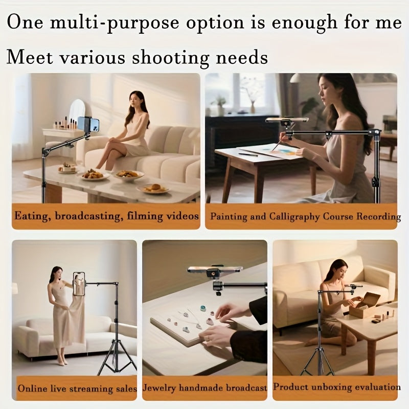 **Multi-Angle Flexible Shooting Stand: Your All-in-One Portable Assistant for Stable HD Live Streaming and Content Creation** - Image 3