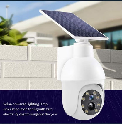 Solar sensor simulation camera light - No real monitoring function, simulated appearance design, smart sensor lighting, for outdoor security warning purposes | Energy-saving anti-theft solution | Warning lighting equipment - Image 6