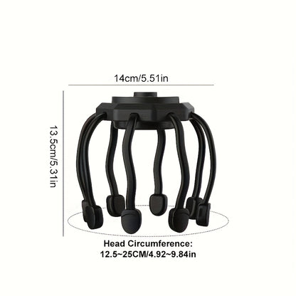8-Claw Full-Coverage Smart Massager: Human-like Kneading, Immersive Head Relaxation - Image 9