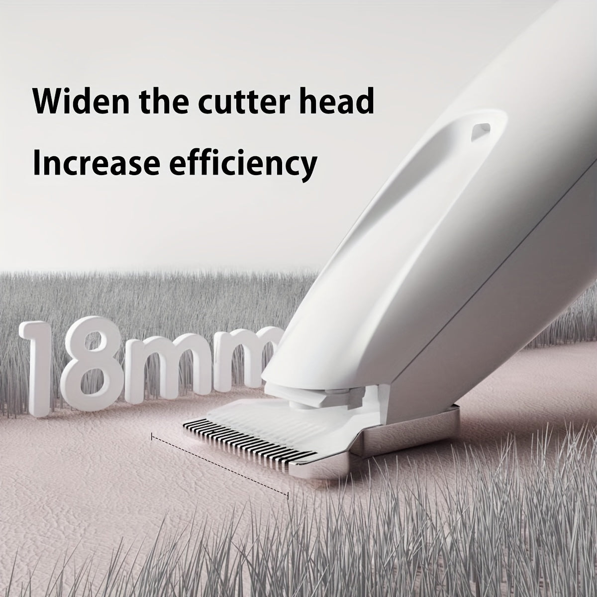 Low-Noise Pet Clipper for Dogs & Cats: Quiet Design to Reduce Stress, Rounded Blades for Gentle Grooming, 90-Minute Runtime - Image 7