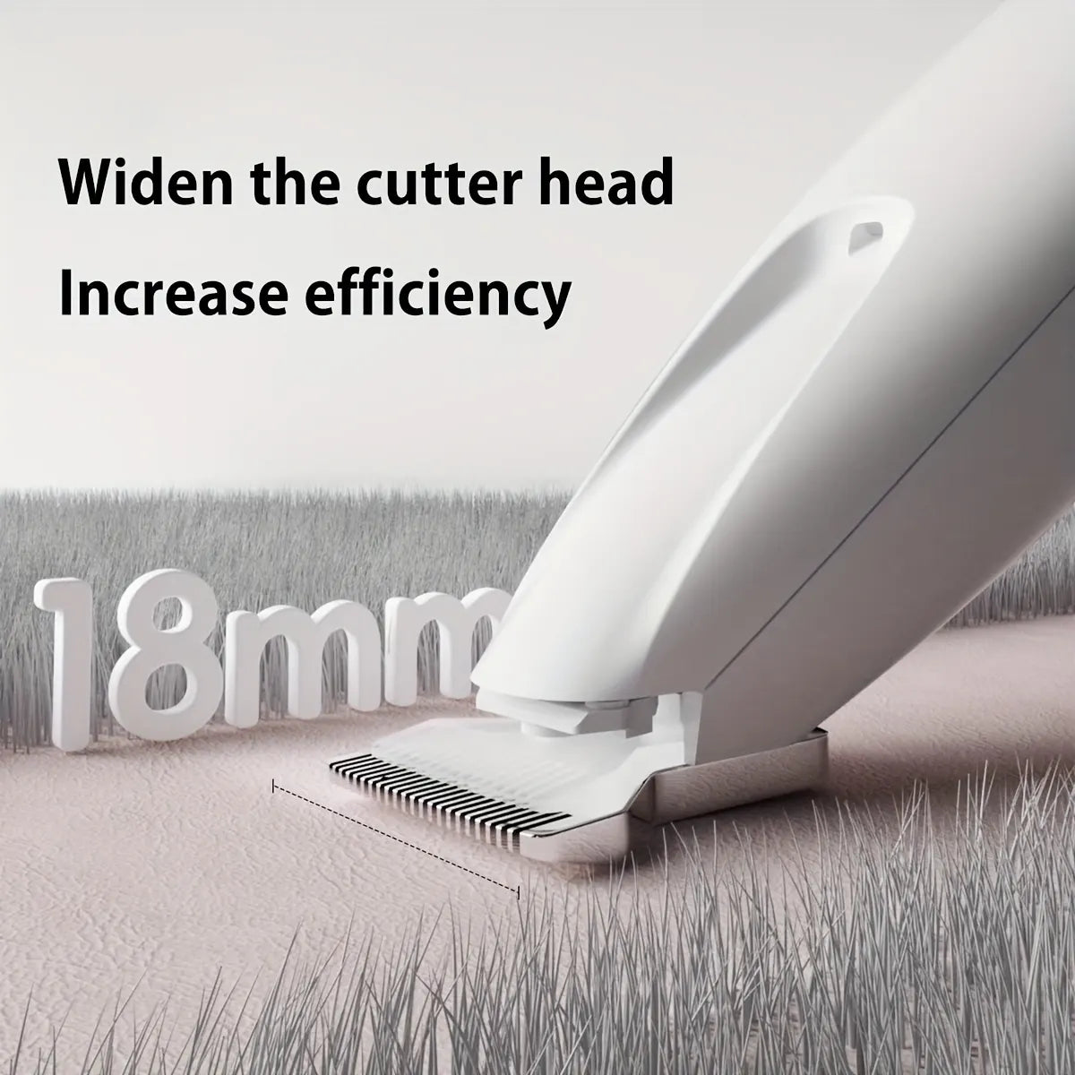 Low-Noise Pet Clipper for Dogs & Cats: Quiet Design to Reduce Stress, Rounded Blades for Gentle Grooming, 90-Minute Runtime - Image 8