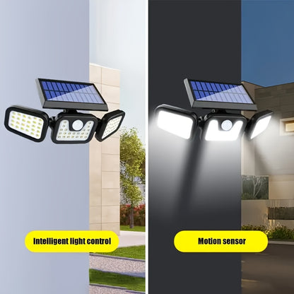 74 LED Solar Motion Sensor Light, 3 Brightness Modes Outdoor Wall Light, Suitable for Front Door, Yard, Garage, Patio - Image 8