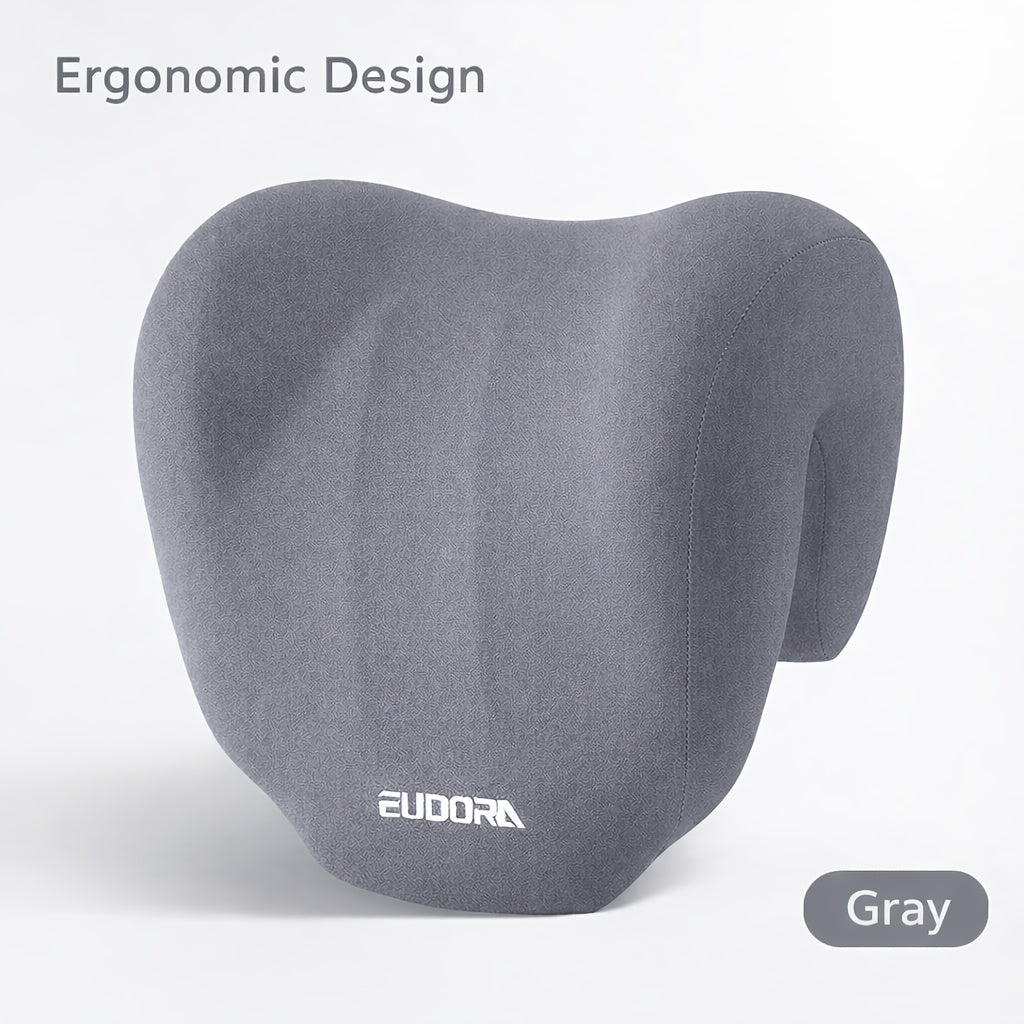 Ergonomic Multi-functional Nap Pillow - Desk Rest Pillow with Neck/Side Support, Memory Foam Cushion for Office, Home & Travel(BLACK) - Image 5