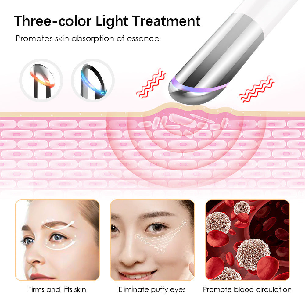 Blue Light Eye Beauty Device｜Four Core Functions in One Device: Blue Light Disinfection and Sterilization, High-Frequency Vibration Massage, Reduction of Oil Secretion, Lightening of Eye Bags and Dark Circles - Image 3