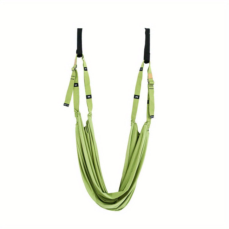 Hanging Fitness Resistance Band: 4-Step Installation, Full-Body Stretching & Strength Training at Home(GREEN) - Image 5