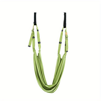 Hanging Fitness Resistance Band: 4-Step Installation, Full-Body Stretching & Strength Training at Home(GREEN) - Image 5