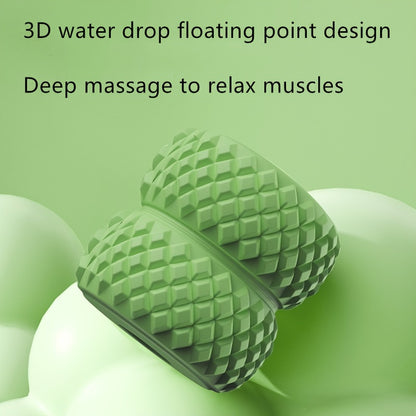 Pink 3D Water-Drop & 26-Wheel Yoga Massage Roller: Deep Muscle Relaxation and Body Shaping in One Portable Tool - Image 2