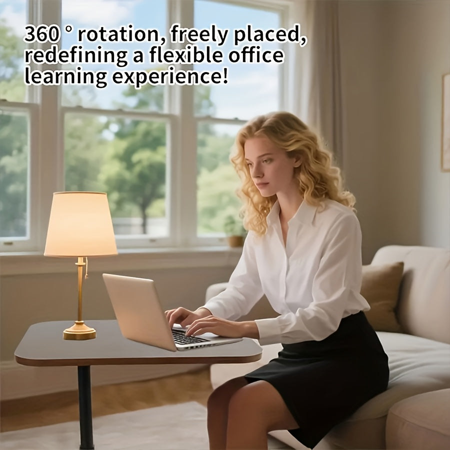Black 360° Free Rotation · Flexible Placement Design: Redefining the Flexible Office and Learning Experience, Allowing Free Placement and Efficient Adaptation to Multi-Scenario Needs - Image 3