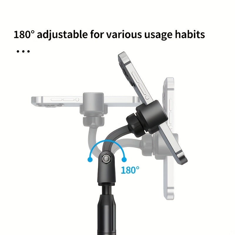 **Telescopic Rotating Live Stream Tripod: Adjustable Height, Multi-Angle Shooting, Stable and Portable** - Image 2