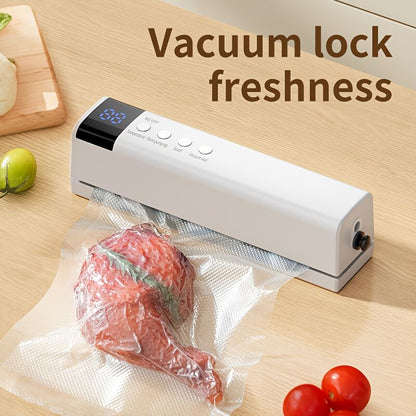 **1pc black Portable Wireless Vacuum Sealer｜USB Charging Compact Design, One-Touch Sealing for Long-Lasting Freshness, Ideal for Home & Outdoor Use** - Image 7