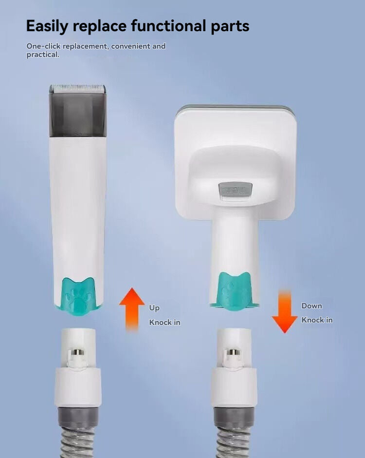 Australian Pet Hair Solution: 7-in-1 Grooming Vacuum for Clean Homes - Image 4