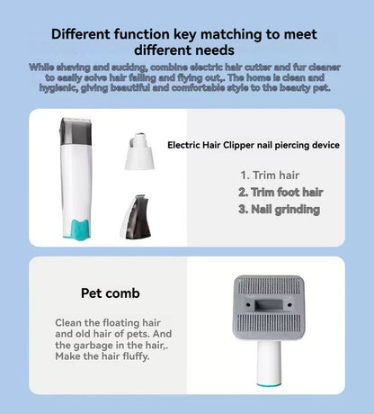 Australian Pet Hair Solution: 7-in-1 Grooming Vacuum for Clean Homes - Image 5