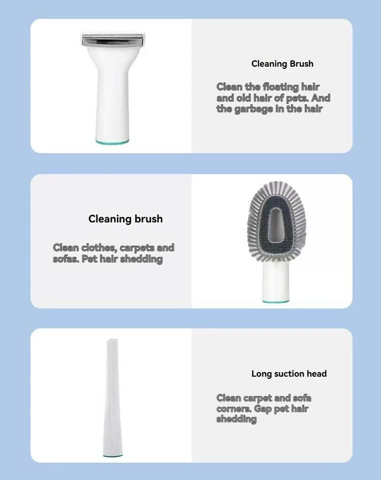 Australian Pet Hair Solution: 7-in-1 Grooming Vacuum for Clean Homes - Image 6