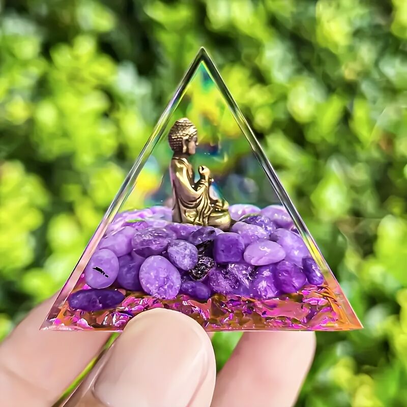 "Crystal Geometry" – 5cm Optical Crystal Cube, Constructing a Dwelling for Light Through Faceted Refraction, Infusing Space with Flowing Serene Poetics. - Image 5