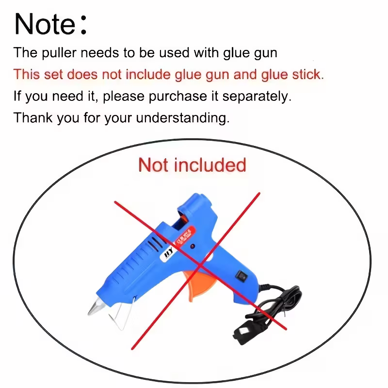 Car dent repair TOOLS, short T-pull repair puller tools without sheet metal repair - Image 4