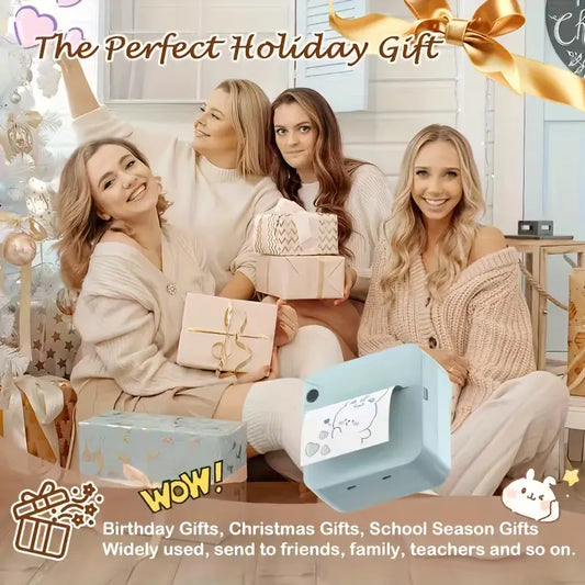 Wireless Portable Mini Thermal Printer | Multi-Scenario Printing Kit supports photos, labels, and to-do lists. Perfect for both gifting and personal use. - Image 7