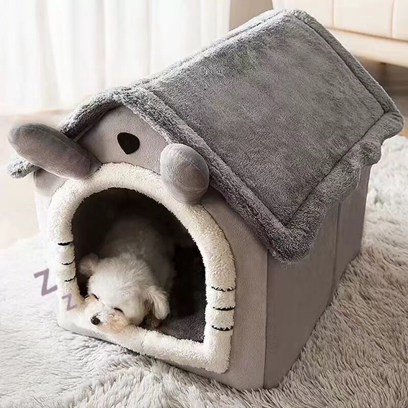 Comfortable pet house for cats and dogs - detachable, washable, four-level universal bed - Image 2