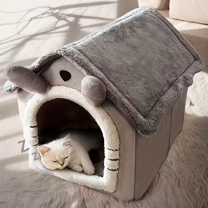 Comfortable pet house for cats and dogs - detachable, washable, four-level universal bed - Image 3