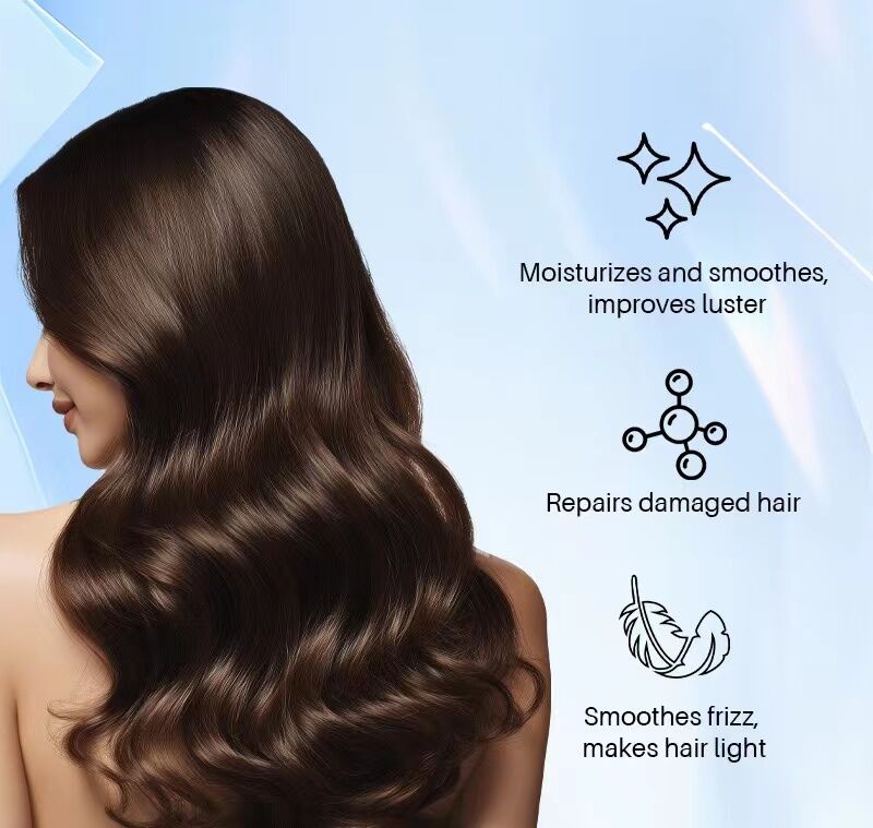 250ml Avocado & Coconut Oil Nourishing Hair Mask: Deeply moisturizing and nourishing, radiating natural radiance, smooth and non-frizzy - Image 4