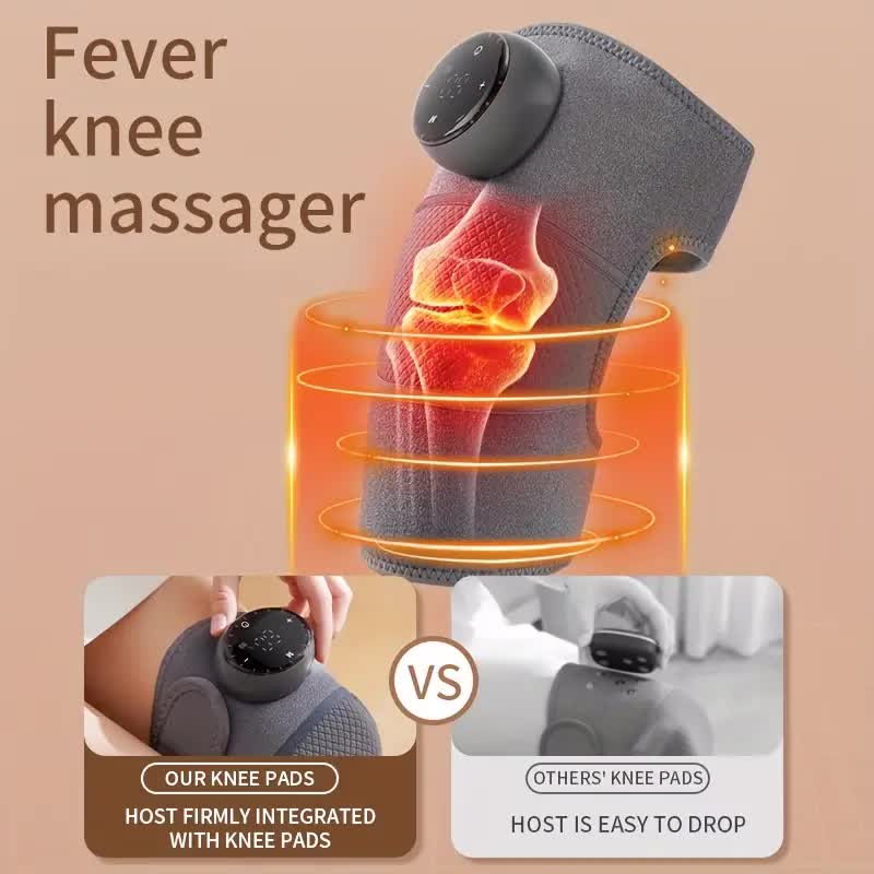 Knee massager, after long periods of sitting at work and exercising, hot ginger heating device for the knees. - Image 2