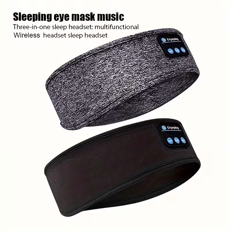 The dual-purpose wireless headphones for sleep and exercise feature a headband design that is light, thin and soft, providing a comfortable fit without pressing on the ears - Image 8