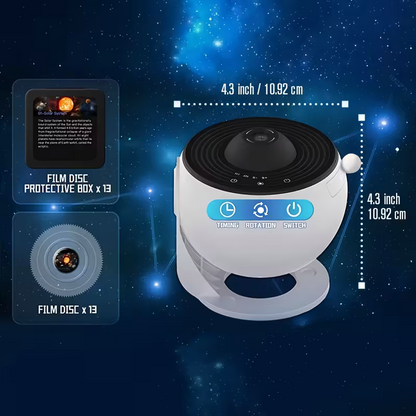 12-in-1 Constellation and Planetary arium Projector - USB power supply, modern space-themed night light with aurora effect, suitable for bedrooms, suitable for teenagers and adults, adjustable display Settings - Image 2