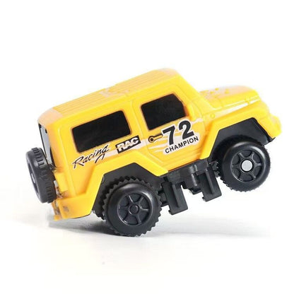 343 track-building sets, track-course - STEM learning toys, construction vehicles (concrete mixers, dump trucks), Track-birthday/Christmas gifts for boys - Developing motor skills and creativity - Compatible with the major - Image 3