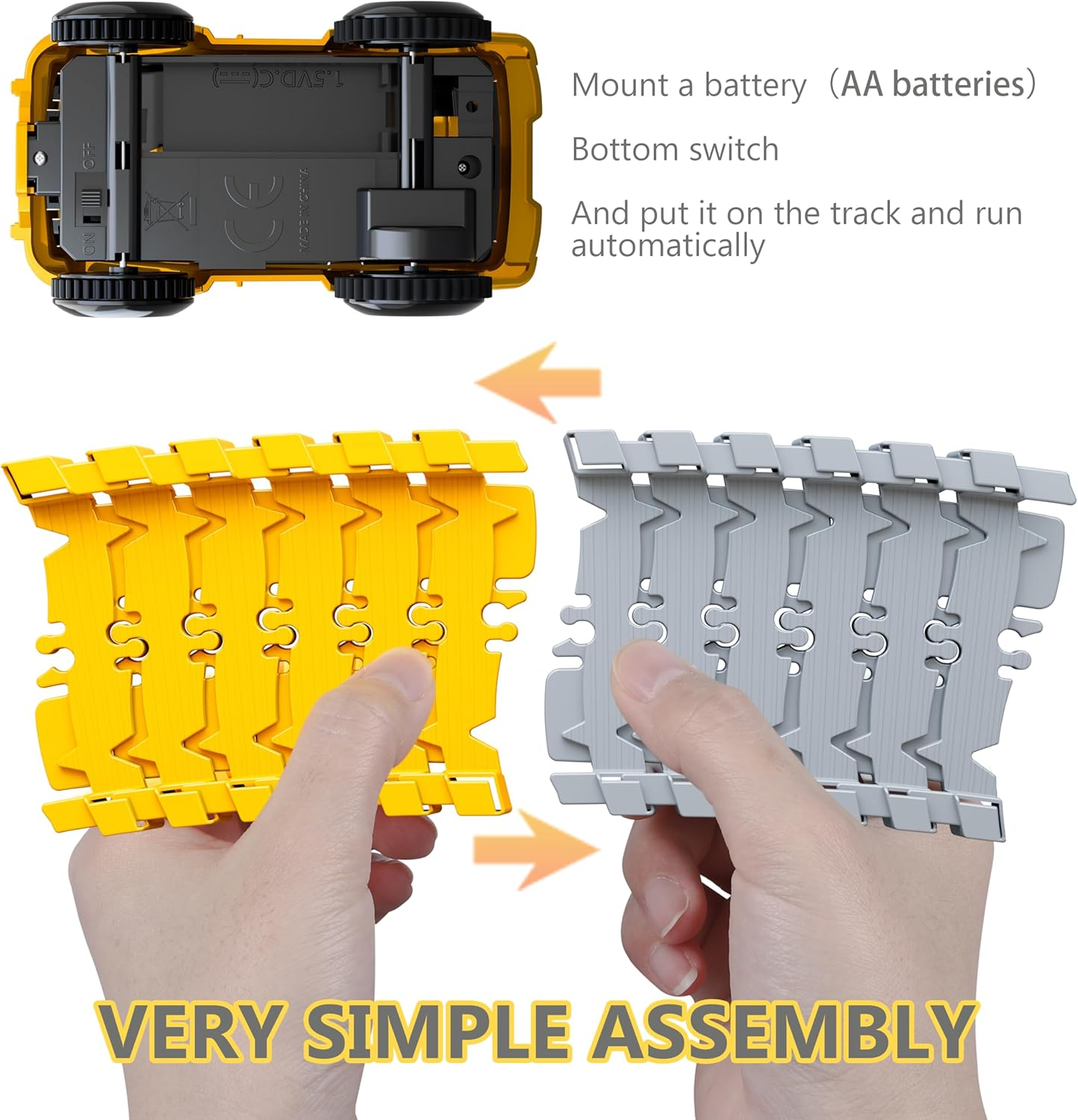343 track-building sets, track-course - STEM learning toys, construction vehicles (concrete mixers, dump trucks), Track-birthday/Christmas gifts for boys - Developing motor skills and creativity - Compatible with the major - Image 6
