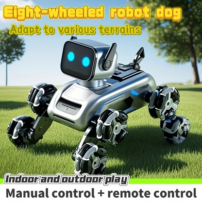 Eight-Wheeled Robotic Dog: Flexible Limbs, Adapts to Various Terrains. Indoor & Outdoor Fun Toy (No Feeding Required), A New Robotic Companion, Perfect for Birthday/Christmas Gifts – An Ideal Festive Present. - Image 5