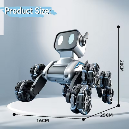 Eight-Wheeled Robotic Dog: Flexible Limbs, Adapts to Various Terrains. Indoor & Outdoor Fun Toy (No Feeding Required), A New Robotic Companion, Perfect for Birthday/Christmas Gifts – An Ideal Festive Present. - Image 8