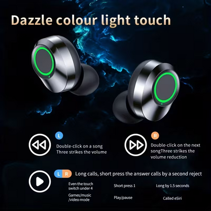 New wireless headphones mini earbuds TWS stereo headphones, compatible with both Apple and Android phones - Image 4