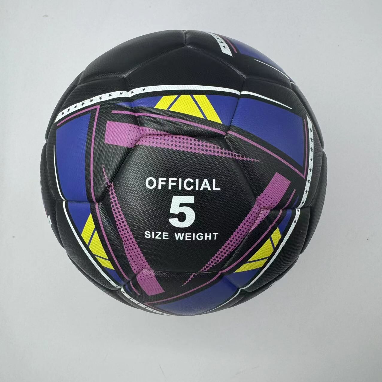Limited edition commemorative black and white No. 5 Ball - Made of high-quality PU material, explosion-proof, waterproof, wear-resistant, soft, suitable for competitions, training, collection, indoor/outdoor sports, Christmas, Christmas Eve, Ramadan, birt - Image 3