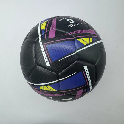 Limited edition commemorative black and white No. 5 Ball - Made of high-quality PU material, explosion-proof, waterproof, wear-resistant, soft, suitable for competitions, training, collection, indoor/outdoor sports, Christmas, Christmas Eve, Ramadan, birt - Image 7