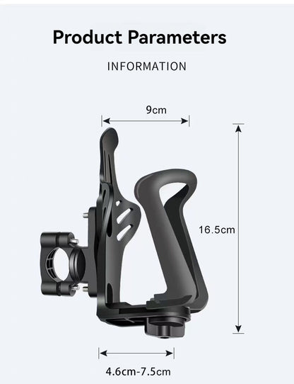 Bicycle water bottle rack, motorcycle water bottle rack, mountain bike water bottle rack, road bike water bottle rack, motorcycle touring bike support - Image 3