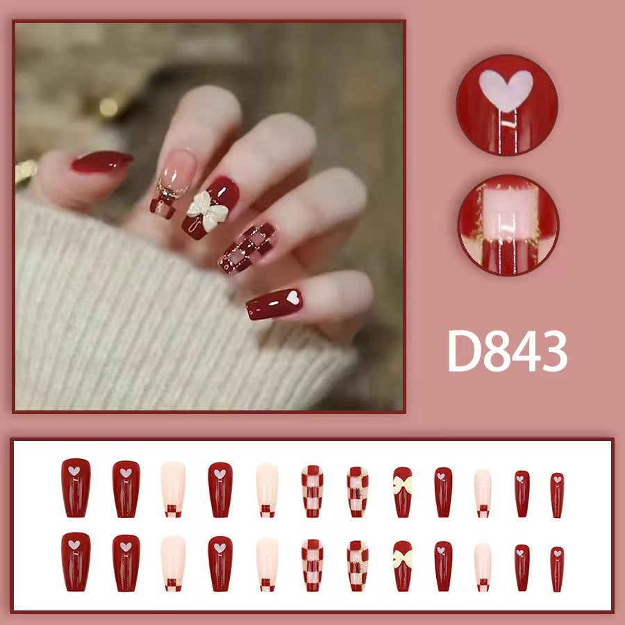 12 boxes / 288 pieces, cool spicy simple French sparkling diamond line sweet style hot-selling wearable jewelry set - Image 3