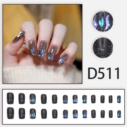 12 boxes / 288 pieces, cool spicy simple French sparkling diamond line sweet style hot-selling wearable jewelry set - Image 5