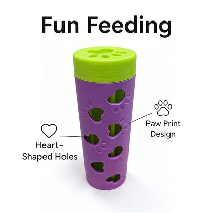 New removable pet slow-food drool toy | chewable snack roller that consumes energy and relieves boredom, suitable for small and medium-sized cats and dogs, suitable for indoor and outdoor scenes - Image 2