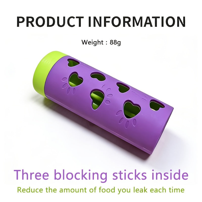 New removable pet slow-food drool toy | chewable snack roller that consumes energy and relieves boredom, suitable for small and medium-sized cats and dogs, suitable for indoor and outdoor scenes - Image 3