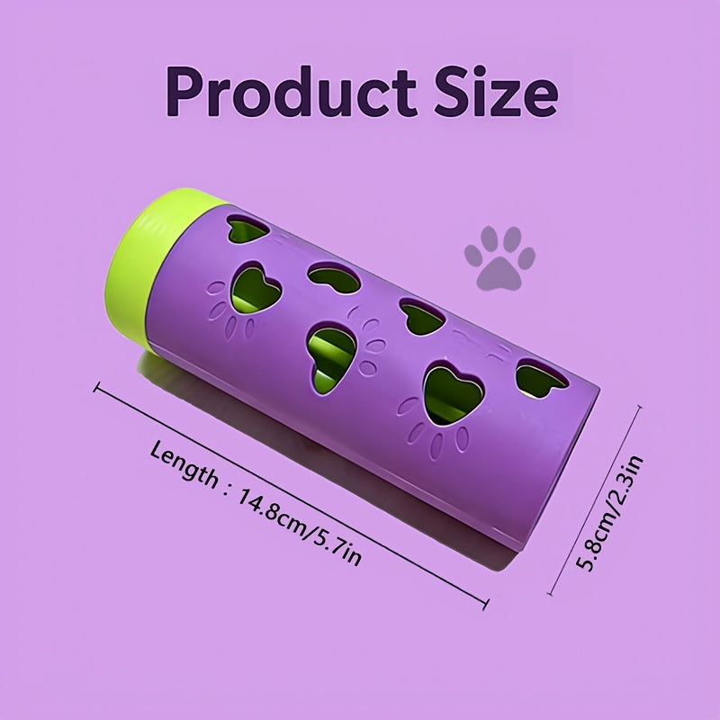 New removable pet slow-food drool toy | chewable snack roller that consumes energy and relieves boredom, suitable for small and medium-sized cats and dogs, suitable for indoor and outdoor scenes - Image 6